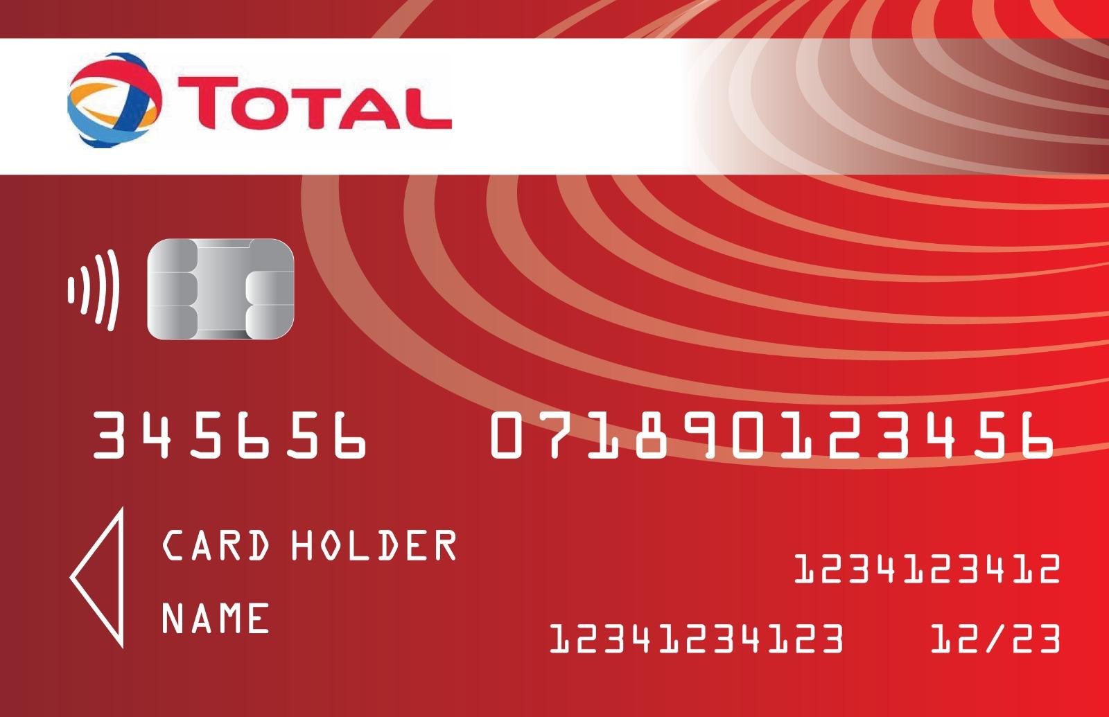 TOTAL fuel smart card instantly 